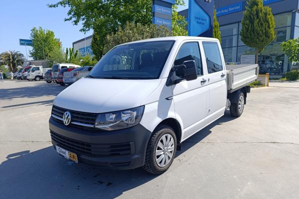 2018 VOLKSWAGEN TRANSPORTER ÇİFT KABİN KAMYONET