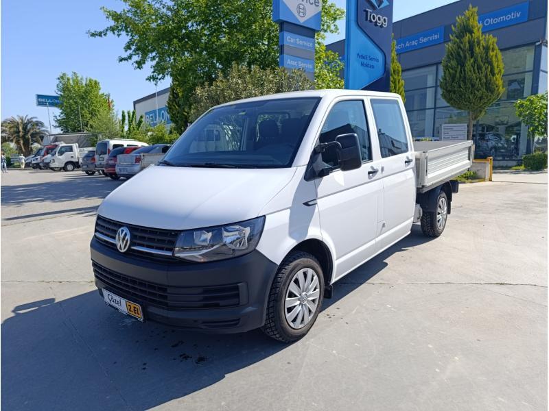 2018 VOLKSWAGEN TRANSPORTER ÇİFT KABİN KAMYONET